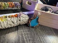 Image 1 of Reversible Turquoise Pendant