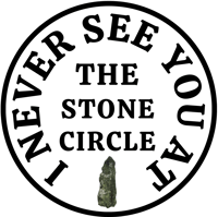 Image 2 of I never see you at the club, I never see you at the stone circle badge pack