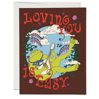 Image 2 of Loving Frog Card