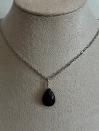 Image 3 of Onyx in Silver
