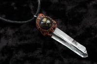 Image 2 of Dead Good wasp and quartz amulet