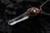 Image 1 of Dead Good wasp and quartz amulet