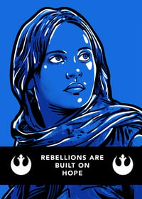 Image 1 of Jyn Erso Rebellions are Built on Hope Card