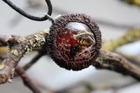 Image 1 of Dead Good red wasp pendant 