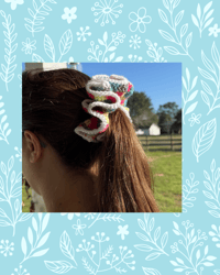 Image 2 of Neon Scrunchies - Colors May Vary