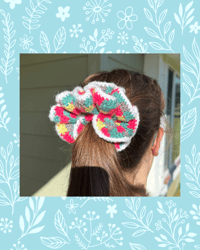 Image 1 of Neon Scrunchies - Colors May Vary