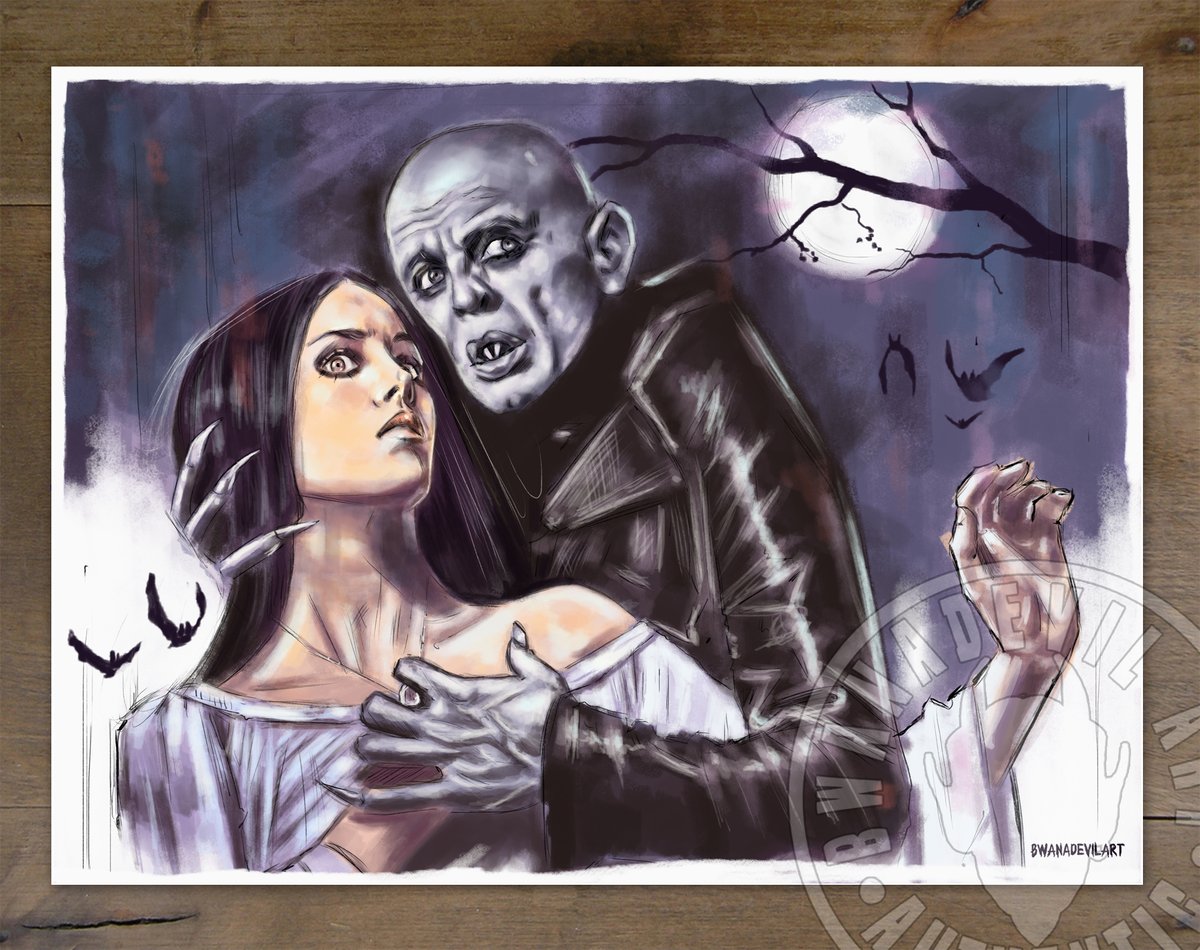 Image of Nosferatu (1979) Art Prints LIMITED EDITION