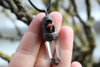 Image 2 of Dead Good mushroom and quartz amulet