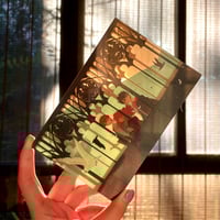 Image 4 of The Wooden Bridge Acrylic Block