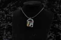 Image 4 of Dead Good pendant with mole skull and foliage