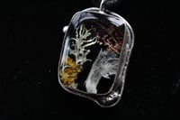 Image 1 of Dead Good pendant with mole skull and foliage