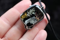 Image 7 of Dead Good pendant with mole skull and foliage