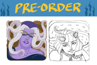 Image 1 of PRE-ORDER | Merm!AU Bruno Abbacchio Enamel Pins