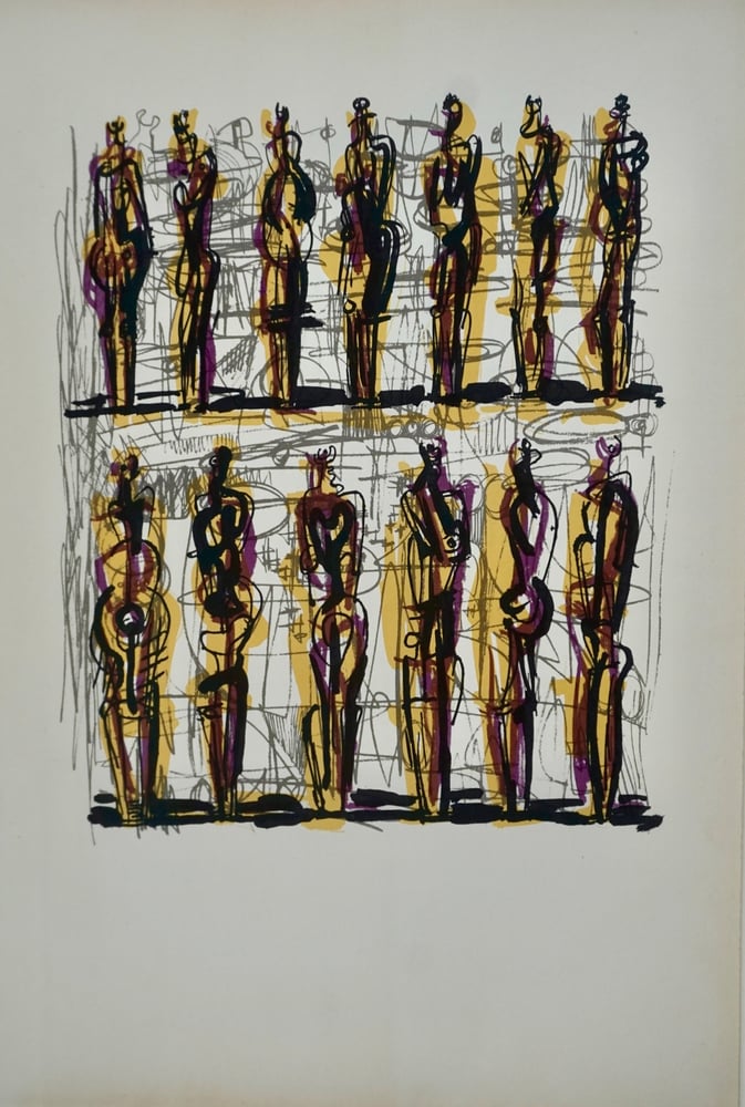 Image of henry moore / thirteen standing figures / 30/145