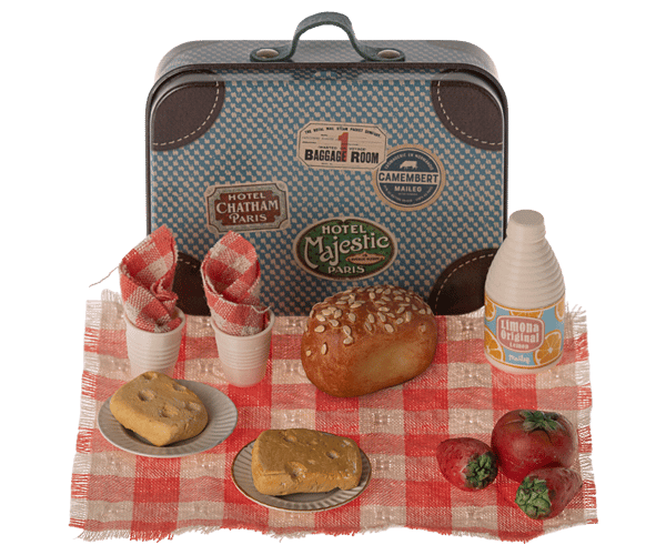 Image of Maleta de Picnic miniatura Maileg