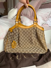 Image 2 of Gucci GG Canvas Yellow Sukey Bag