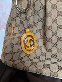 Image 3 of Gucci GG Canvas Yellow Sukey Bag