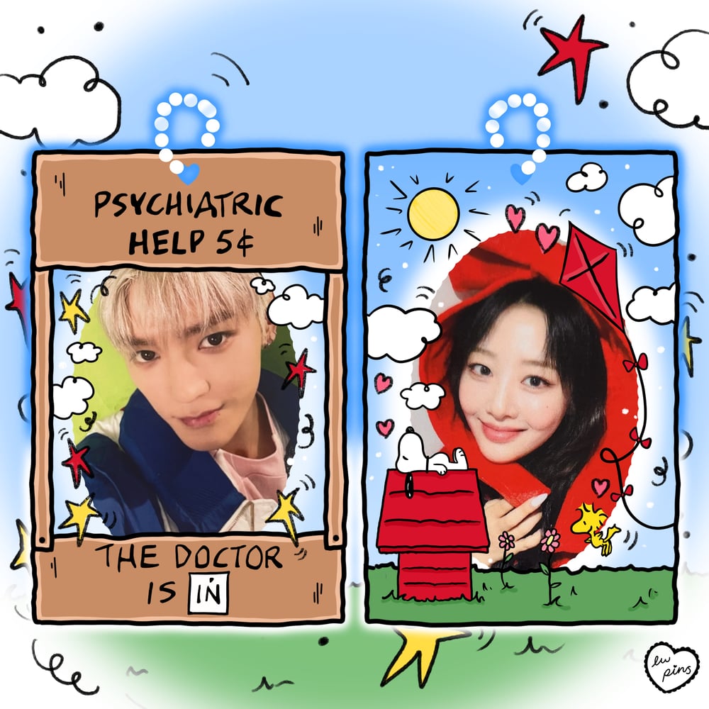 The Doctor Is In Acrylic Photocard Holder