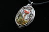 Dead Good mushroom diorama pendant 