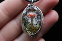 Image 5 of Dead Good mushroom diorama pendant 
