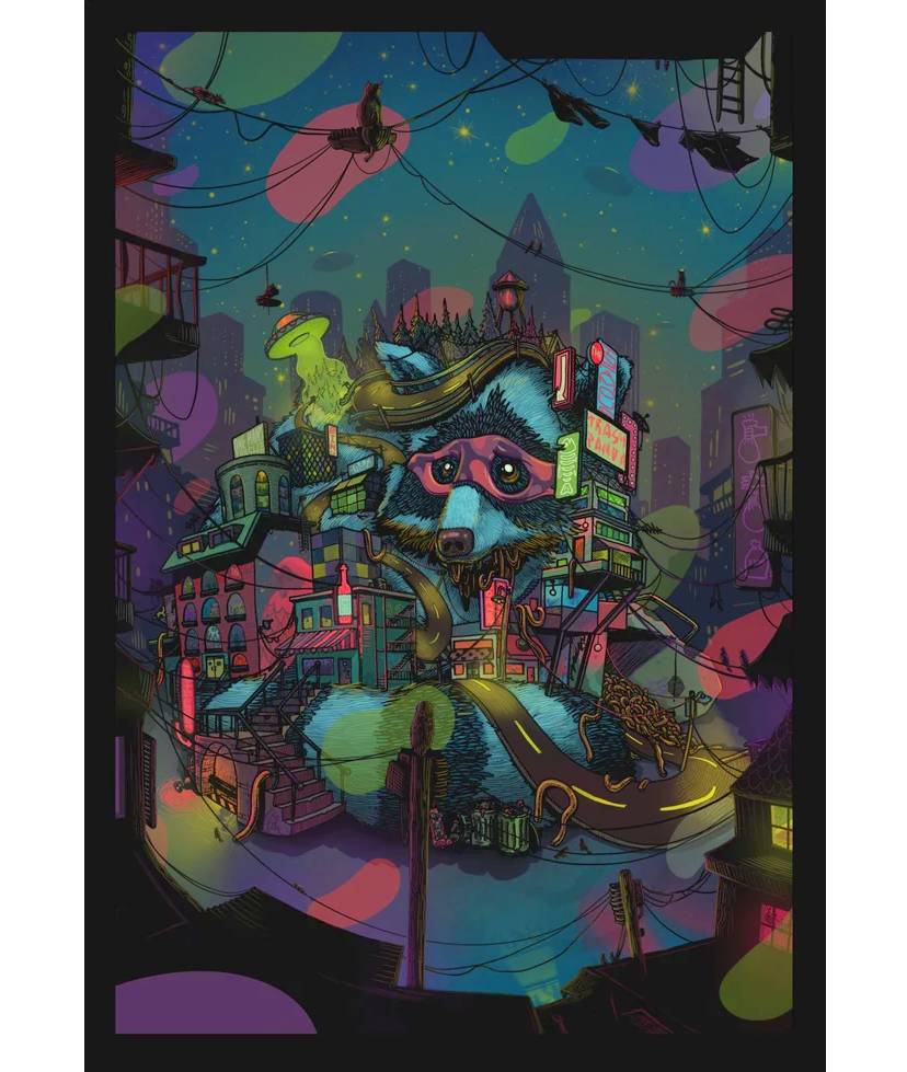 Image of "Under Cover of Darkness" Print