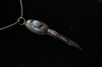 Image 2 of Dead Good Pheasant toe with moonstone crystal