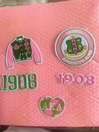 Image 1 of Sorority iron on patches