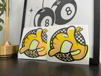 Image 1 of Yellow Checkered Shaka