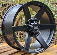 Image 2 of 20" AVA NASHVILLE ALLOY WHEELS FITS 6X139 4X4 MATT BLACK