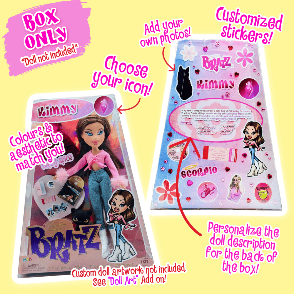 Image of Customizable Display Box! BOX ONLY