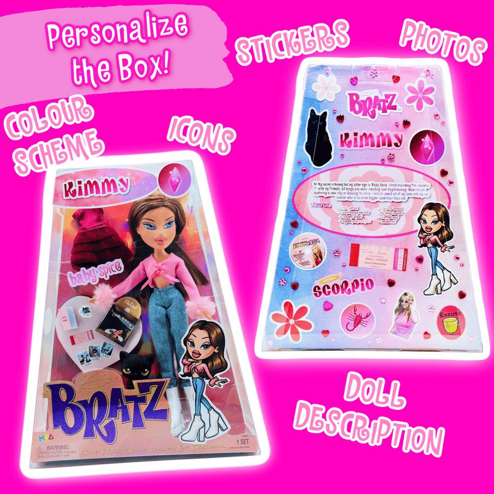 Image of Customizable Bratz Doll! DOLL + BOX