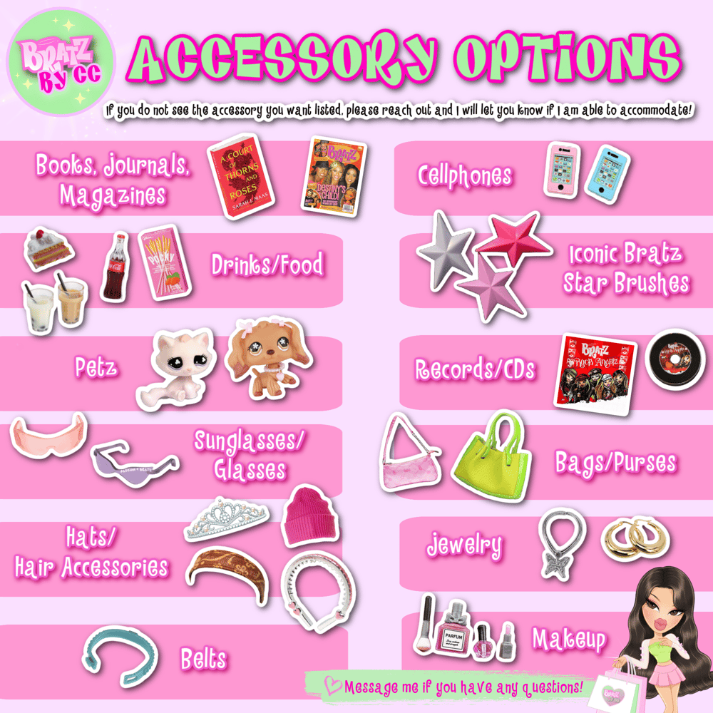 Image of Customizable Bratz Doll! DOLL + BOX