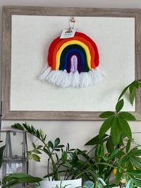 Image 6 of Knit Rainbow Wall Hanging