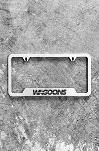 Image 1 of Wagoons Classic Star Silver - Metal Plate Frame