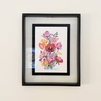 Image 3 of Multi Floral Art Print