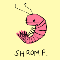 SHROMP 8x8 print 