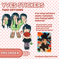 yves redebut stickers (PREORDER)