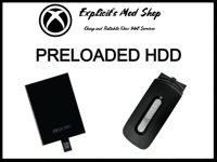 Preloaded Hard Drive -  Send In Upgrade