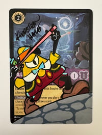 Lorcana Card Alter- Bill Cipher Pinocchio 