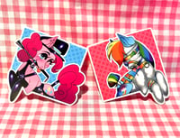 Image 4 of MLP: Kinkie Pie and Rainbow Lash Sticker Set