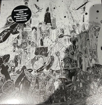 Image of Rudimentary Peni - "The Demos Of Death Church" Lp (instrumental)