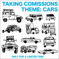 Image 1 of Drawing Comission: CARS