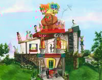 Pee-wee's Playhouse Print