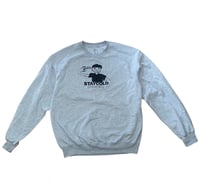 Image 1 of Crewneck “Intrusive” gray
