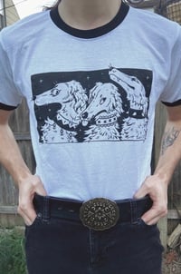 Image 2 of Borzoi Ringer T-shirt