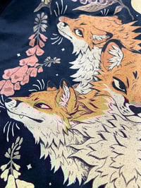 Image 3 of Foxes & Foxgloves T-Shirt