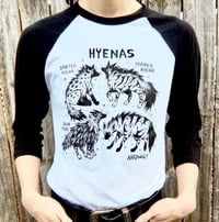 Image 1 of Hyenas 3/4 Sleeve Baseball Tees
