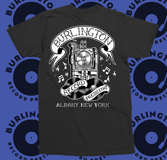 Image of Old School Logo Record Plant T-Shirt