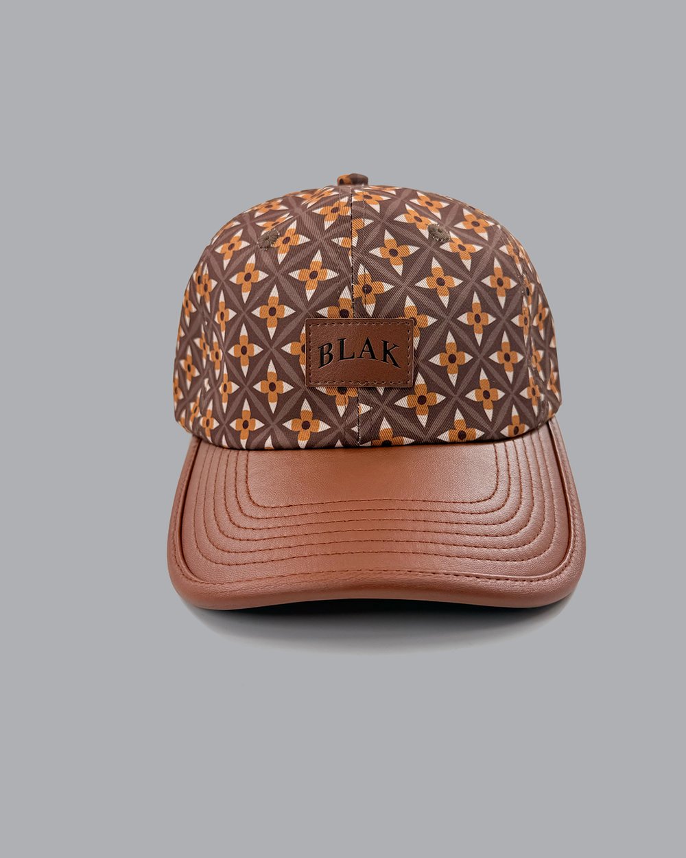 Image of The "Rebirth" Pattern Leather Hat