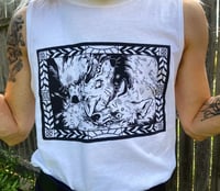 Image 2 of Wolf Fight Muscle Tanks